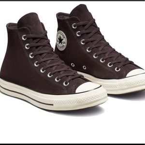 Leather converse